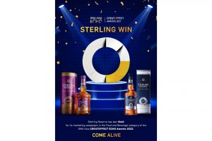 ABD’s Sterling Reserve wins Gold at the DMAasia Createffect ECHO Awards Won for its marketing campaign “Chase the Next” in the Food & Beverage Category