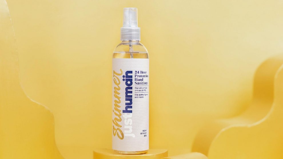 Just Human launches world’s first 24 Hour Shimmer Hand Sanitizer for healthy and glowing skin