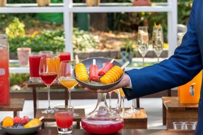 Beat the sun and slurp on the irresistible mumbaiya golas and popsicle cocktails at the claridges garden