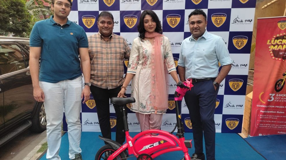 Winners Of Motovolt Lucky Draw Mahotsav Contest Rides Back In E-Cycles