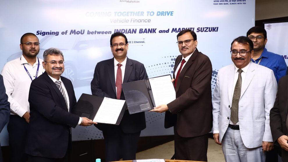 Indian Bank partners with Maruti Suzuki to offer attractive car loans