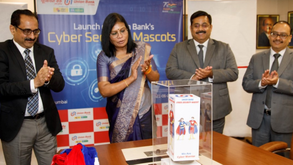 Union Bank of India unveils Cyber Security Mascot to create Cyber Security Awareness
