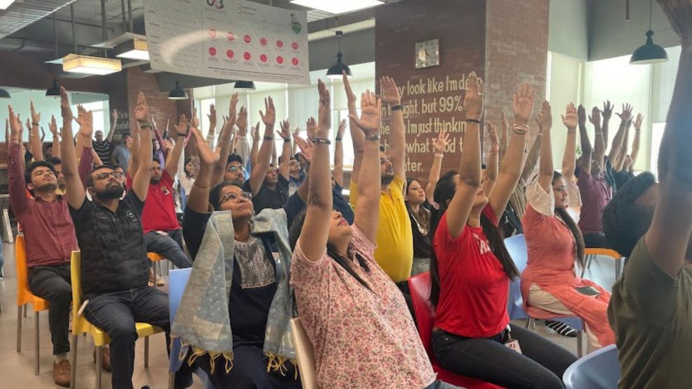International Yoga Day: G4S hosts a physical and virtual Yoga Session