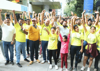 HCG Cancer Care Sarcoma Strong 5K Walkathon Bengaluru crowd of 1500 participants