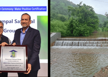 DS Group GRIHA certification water positive India