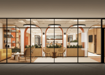 Robin Chhabra receiving GRI Award for Dextrus coworking excellence 2025