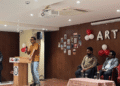 KLH GBS students present animation and gaming projects during ARTORIA 2025 at the Kondapur campus with industry leaders from Green Gold Animation in attendance.