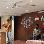 KLH GBS students present animation and gaming projects during ARTORIA 2025 at the Kondapur campus with industry leaders from Green Gold Animation in attendance.