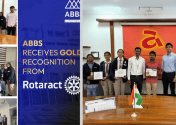 Gold Recognition from Rotaract District 3192 Marks Early Milestone for Acharya Bangalore B School Club