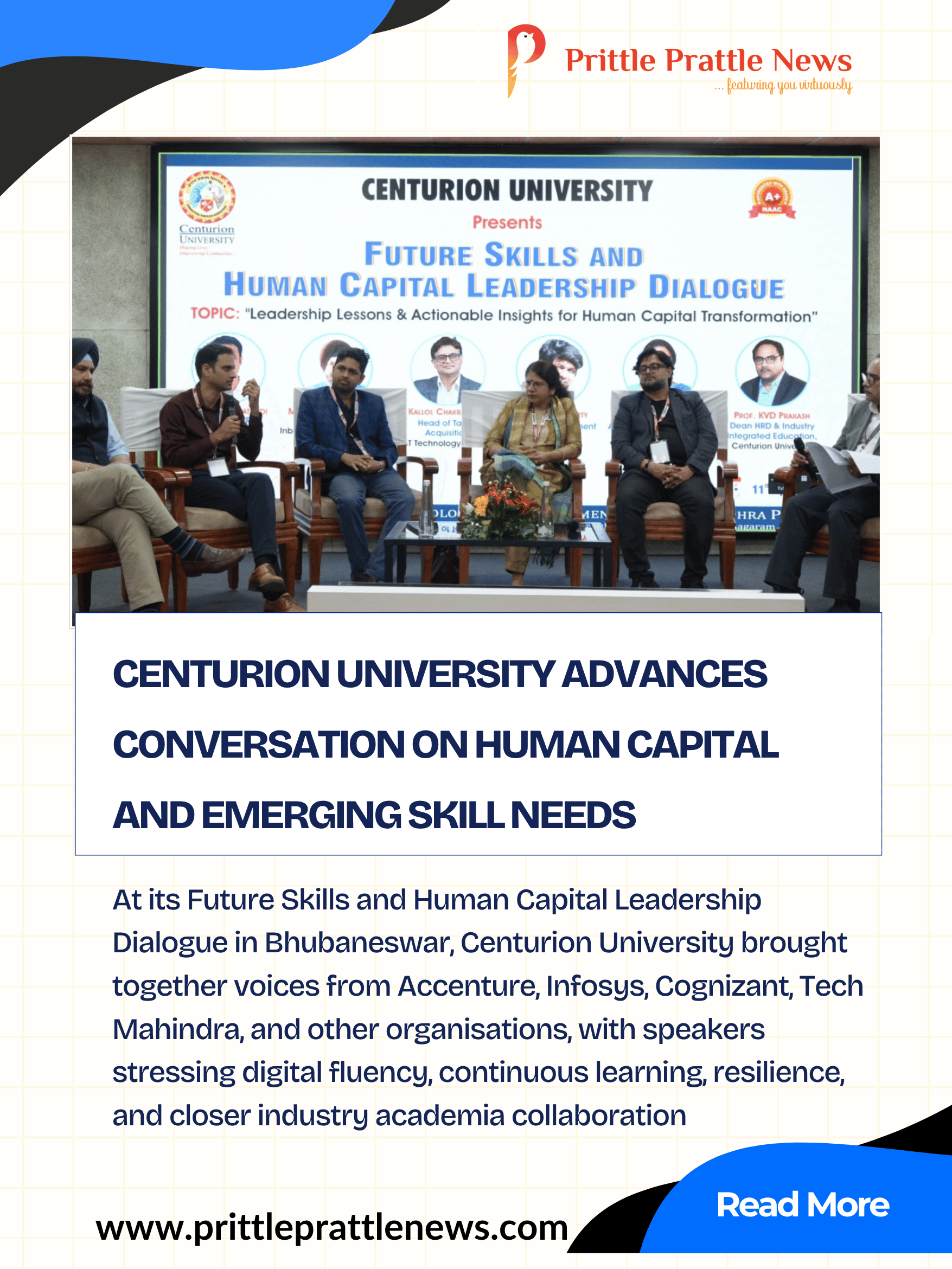Centurion University Advances Conversation on Human Capital and Emerging Skill Needs