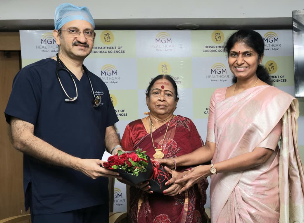 MGM Healthcare Malar Combines Valve and Rhythm Treatment in One Cardiac Case