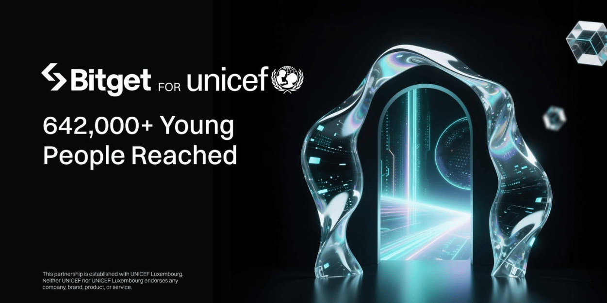 Bitget aids UNICEF initiative reaching 642000 young people and educators
