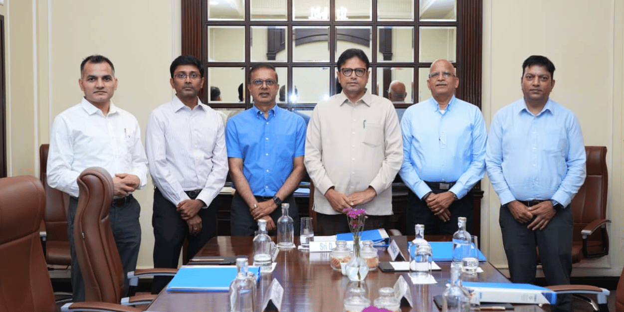 D. Sridhar Babu reviews Hyderabad’s rise as a global life sciences hub at TLSF board meeting