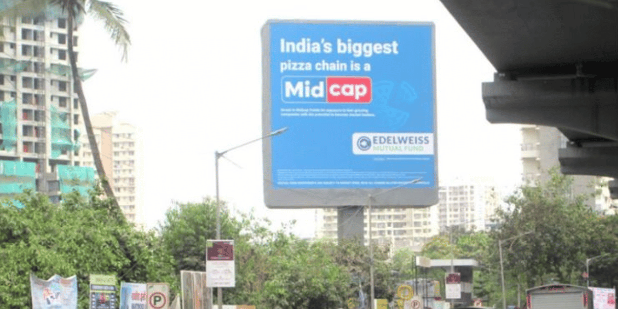 Edelweiss Mutual Fund brings midcap fund messaging to 110 outdoor sites