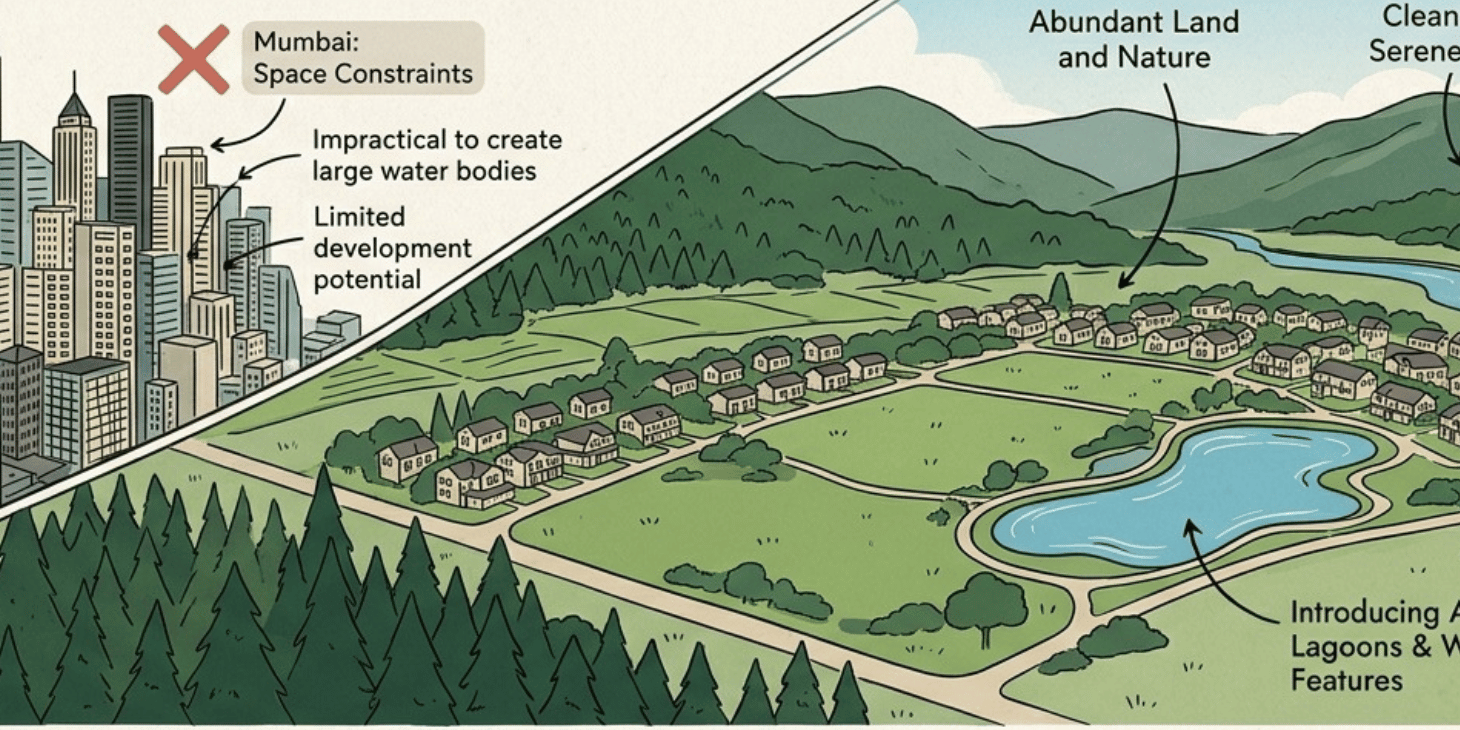 Mumbai’s Space Crunch Is Sending Real Estate Capital Toward Nature Led Peripheral Markets