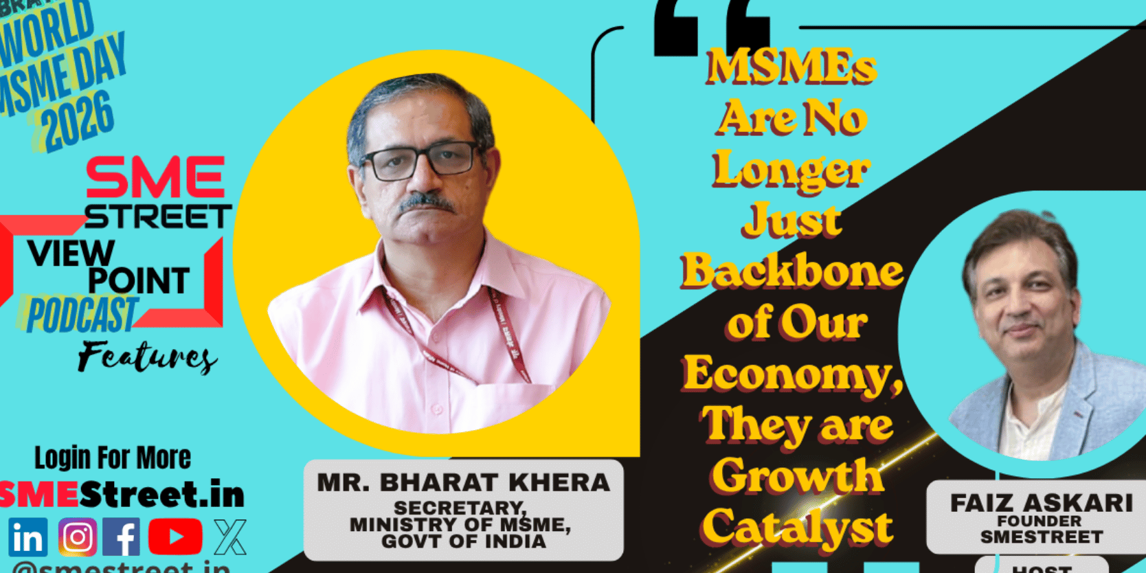 MSMEs Will Drive India's Growth Journey Towards Viksit Bharat 2047, Says Bharat Khera