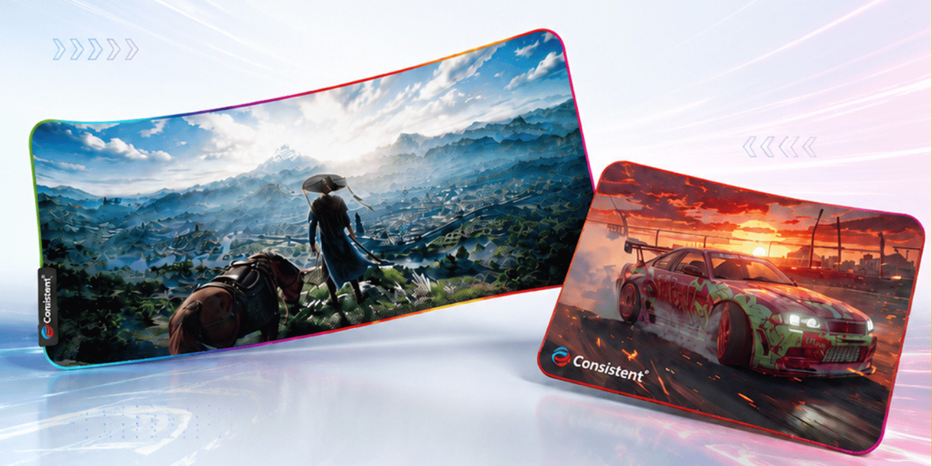 Gaming Accessories Portfolio Grows as Consistent Infosystems Adds Flora RGB and RoseX Mouse Pads