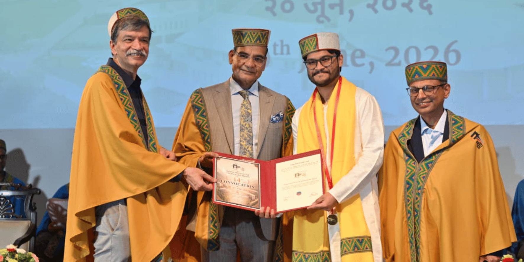 Largest B.Tech Batch Marks IIT Mandi’s 14th Convocation