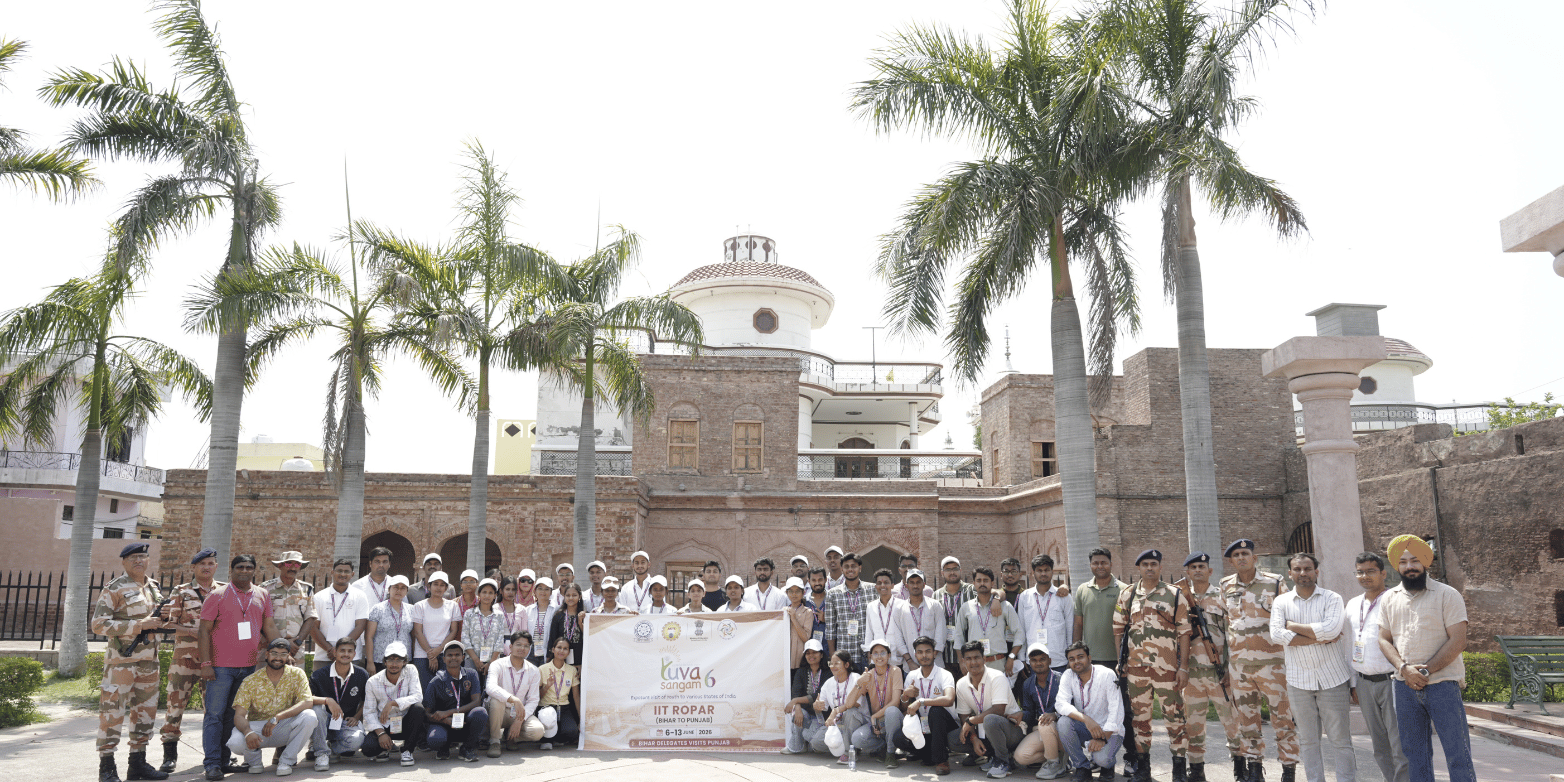 IIT Ropar Brings Bihar’s Yuva Sangam Delegates Closer To Punjab’s Industry And Heritage