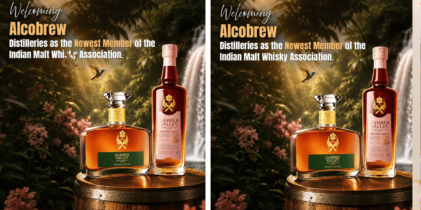 Premium Whisky Push Gains Pace as Alcobrew Distilleries Joins IMWA With Gamber Valley