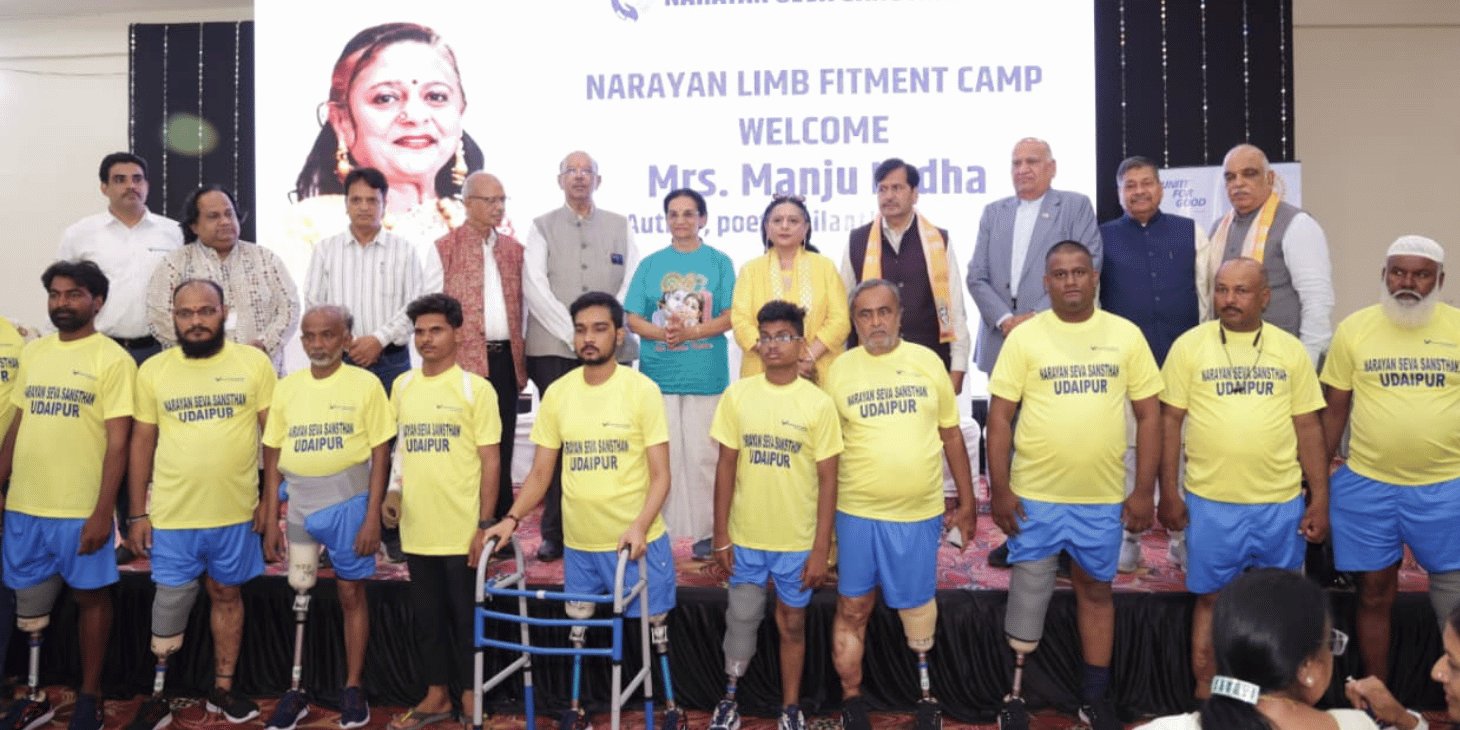 Free Limb Fitment Camp in Mumbai Helps 104 Divyangjans Through Narayan Seva Sansthan