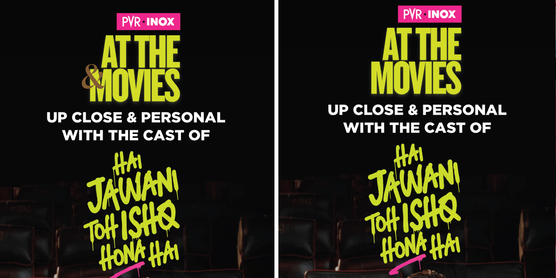 PVR INOX Brings Varun Dhawan, Pooja Hegde and Mrunal Thakur Into The Spotlight With Hai Jawani Toh Ishq Hona Hai Special