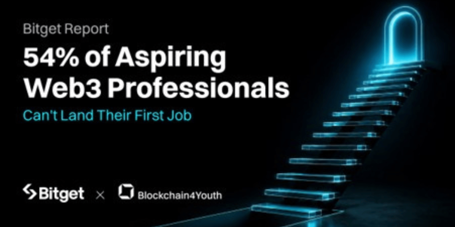 Web3 Hiring Gap Leaves 54% of Candidates Struggling for Their First Role, Finds Bitget Report