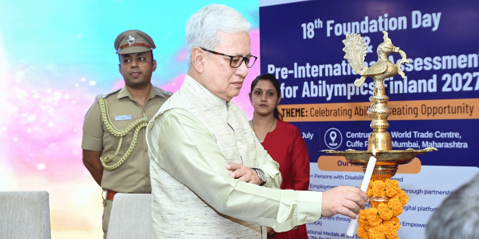 Maharashtra Governor Launches India's Road to International Abilympics Finland 2027