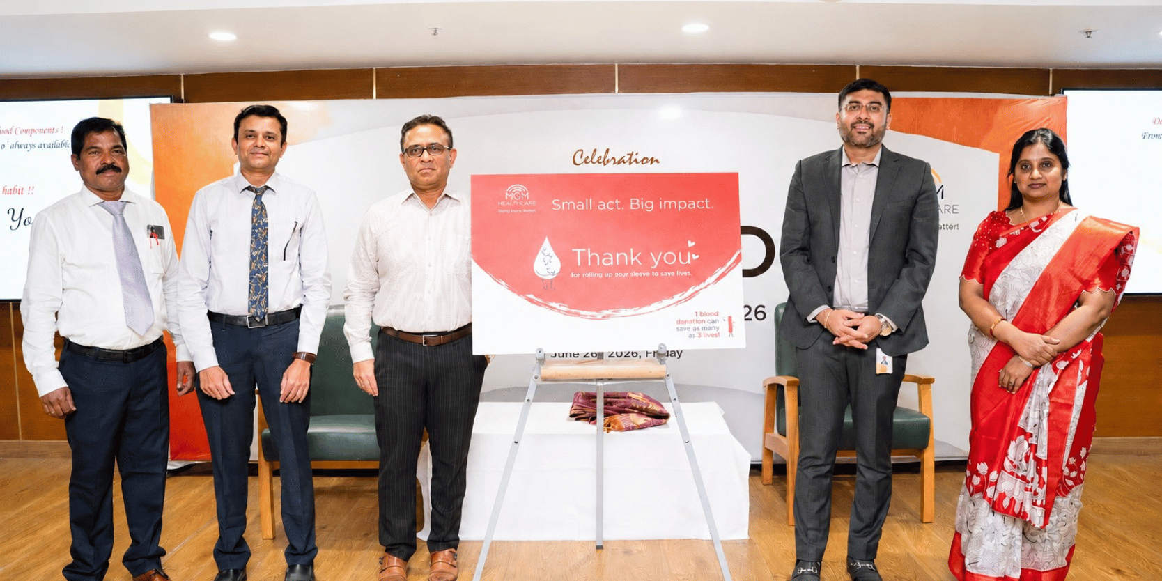 MGM Healthcare Launches Master Health and Vaccination Package for Repeat Blood Donors