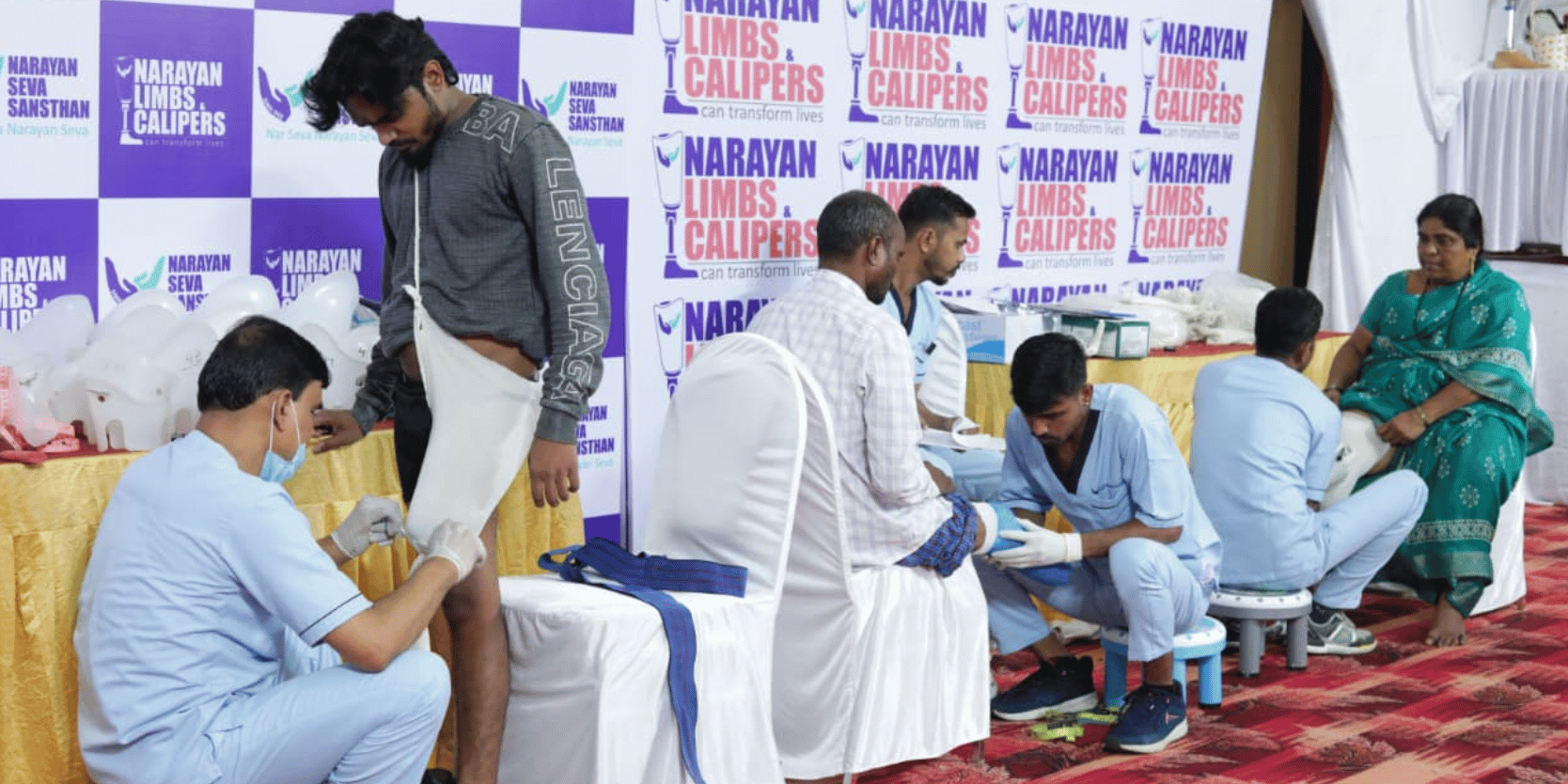 Narayan Seva Sansthan's Mega Disability Camp in Pune Benefits 396 Persons with Disabilities