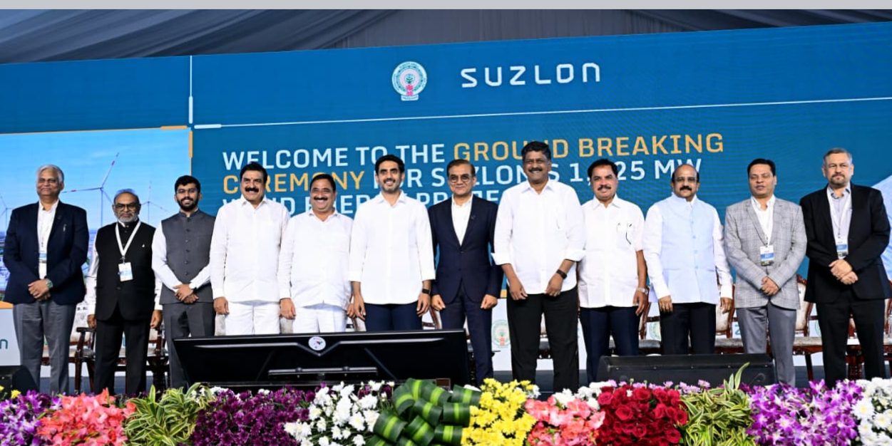 Nara Lokesh Launches ₹10,500 Crore Suzlon Wind Projects in Andhra Pradesh