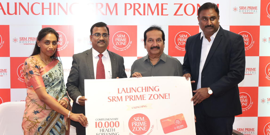 10,000 Chennai Residents to Receive Free Health Screening Through SRM Prime Hospital’s 5 km Care Zone
