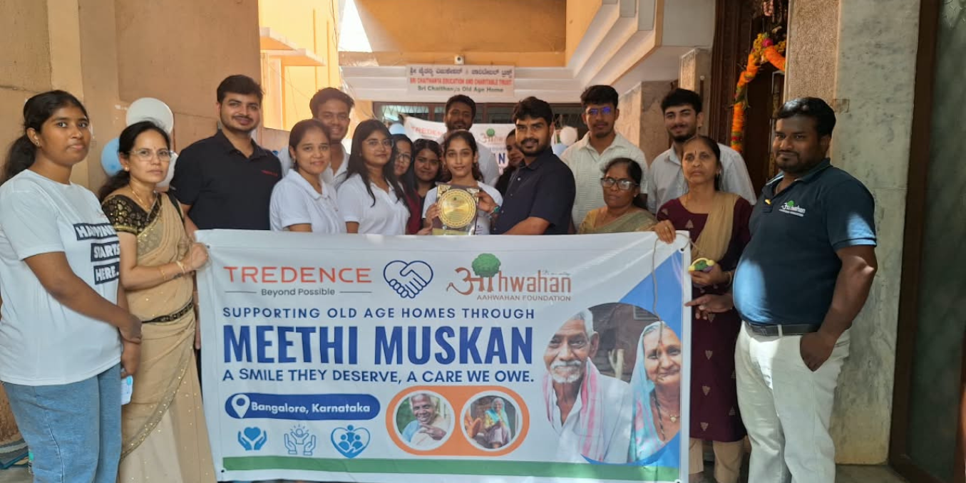 143 Senior Citizens Receive Support as Aahwahan Foundation and Tredence CSR Begin Meethi Muskan in Bengaluru