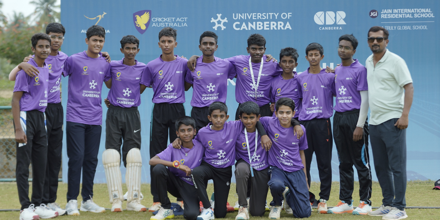 Over 300 Young Cricketers Join University of Canberra Cricket Challenge as India Australia Pathways Expand