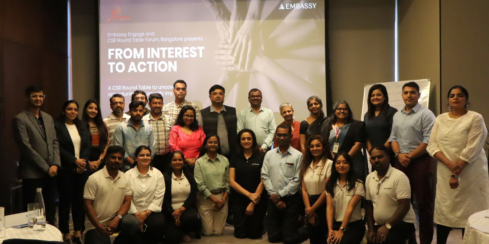 18 Organisations Join Embassy Group and Dhwani Foundation to Explore Joint CSR Action