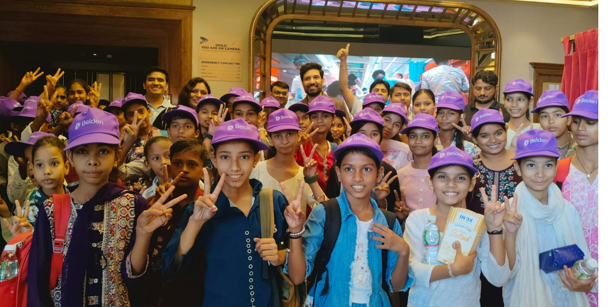 Over 550 Children Experience Cinema Through Belden and PVR NEST Initiative Across Three Cities