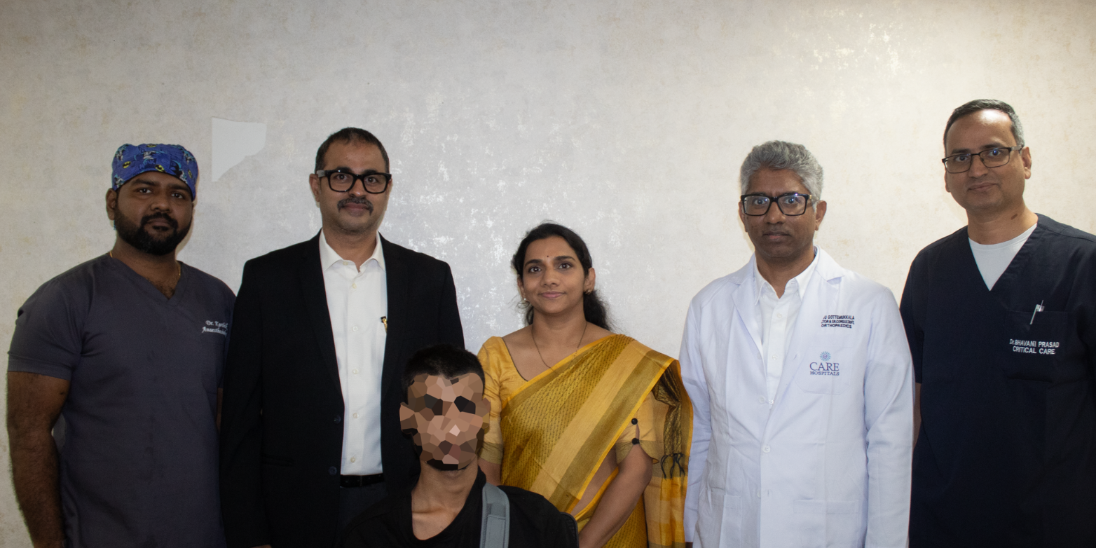 10 Hour Surgery at CARE Hospitals Replants 19 Year Old Worker’s Severed Forearm