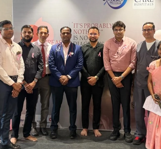 CARE Hospitals Hitech City Holds Breast Cancer Awareness Talk and Honours Survivors in Hyderabad