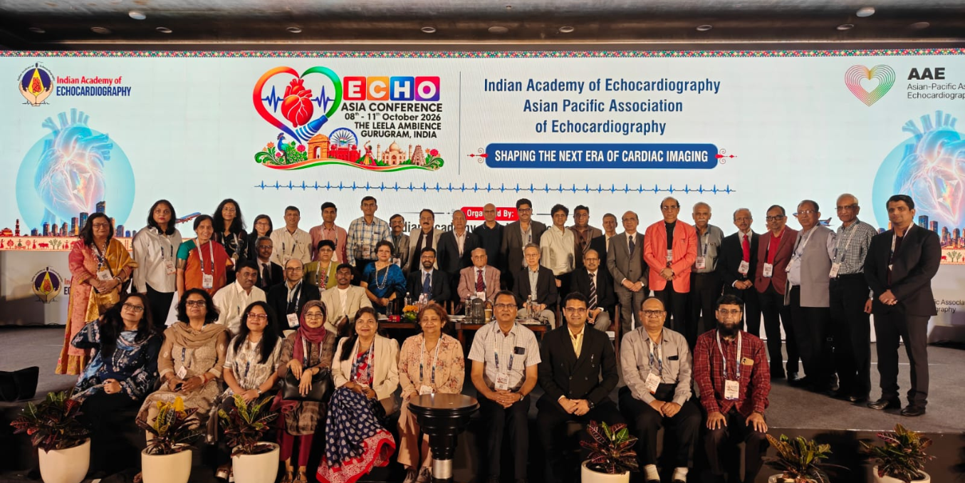 1,500 Experts from 20 Countries Discuss Early Heart Disease Detection at ECHO ASIA/ECHO INDIA 2026