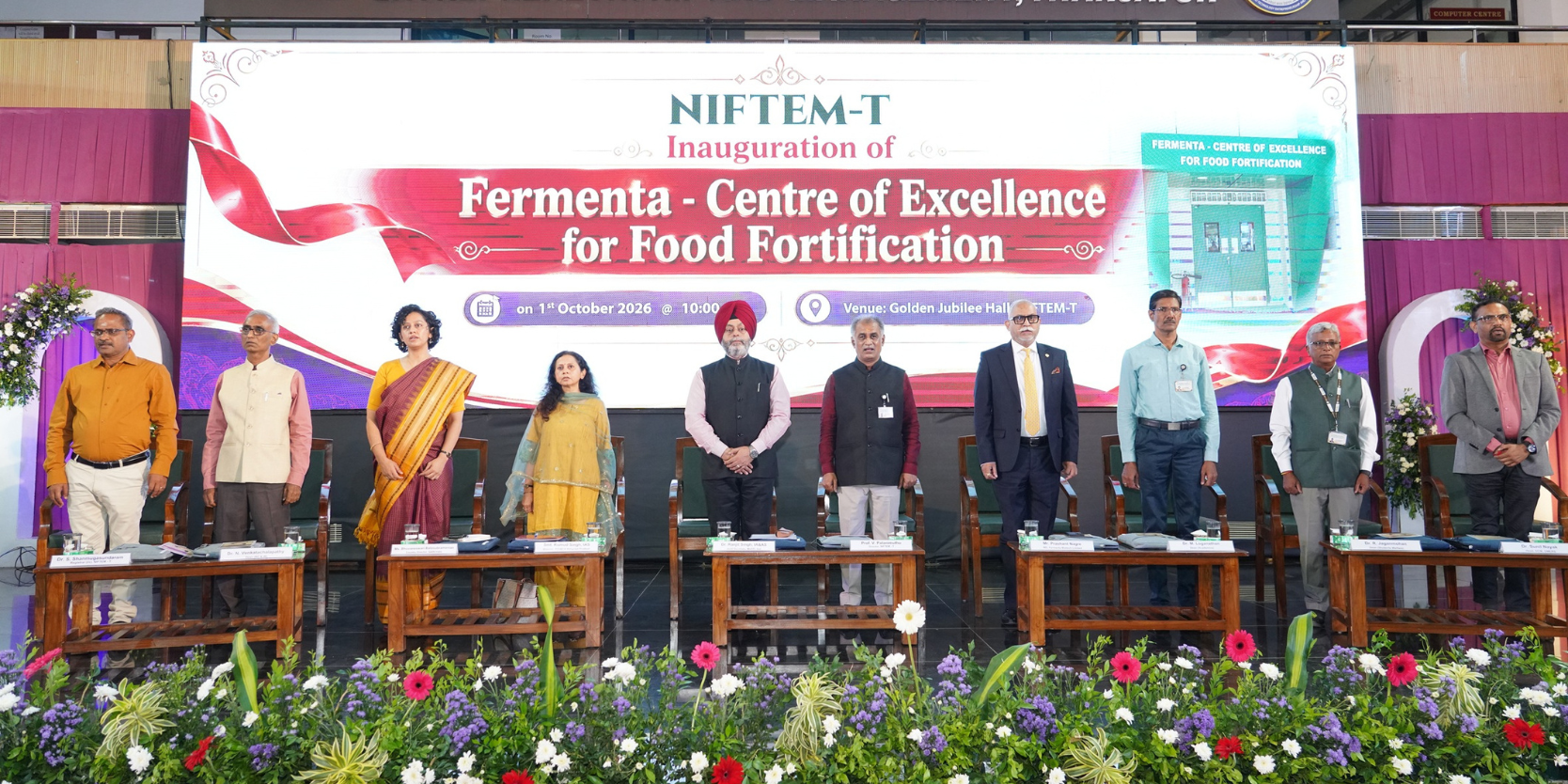 Food Fortification Gets Dedicated Research Centre as Fermenta, NIFTEM T, MoFPI and GAIN Collaborate in Thanjavur