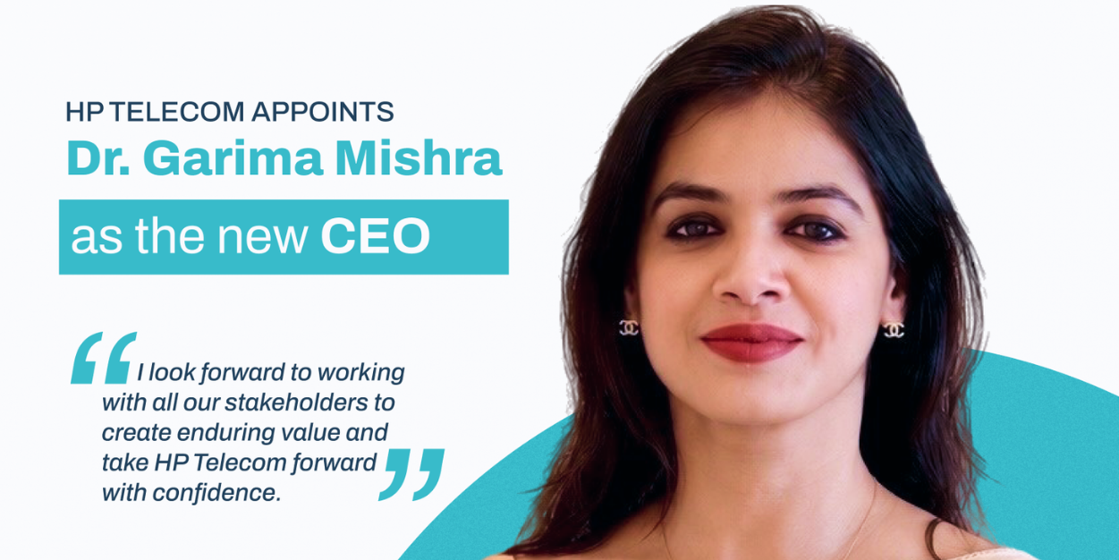 Indian Air Force Veteran Dr. Garima Mishra Takes Charge as HP Telecom India CEO from October 21