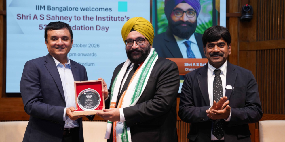 India's Energy Security and Institutional Resilience Take Centre Stage at IIM Bangalore's 53rd Foundation Day