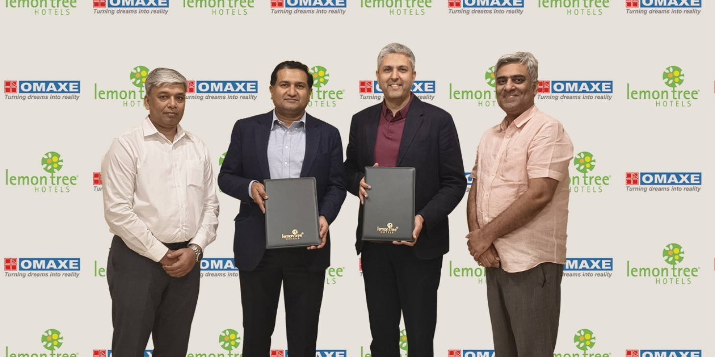 10 Hotels with 4,000 Rooms Planned as Omaxe Signs ₹4,000 Crore Agreement with Lemon Tree Hotels