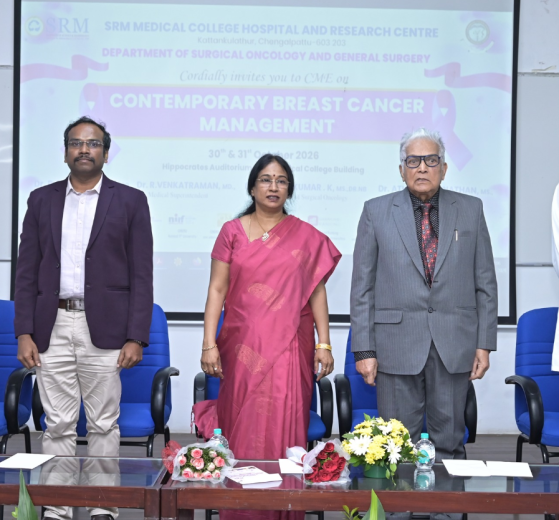Breast Cancer Management Advances Take Centre Stage at SRM Medical College CME in Chennai