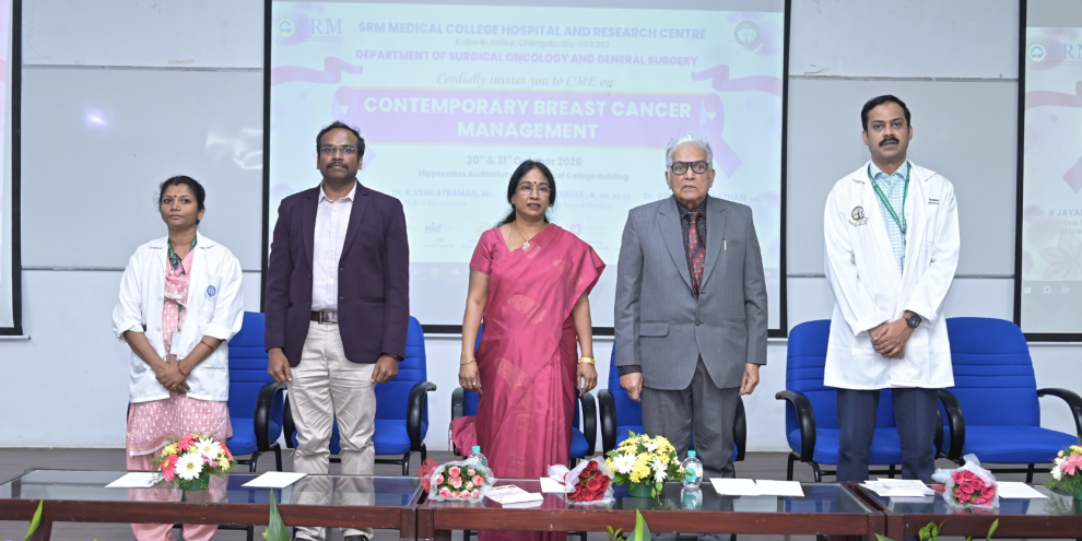 Breast Cancer Management Advances Take Centre Stage at SRM Medical College CME in Chennai