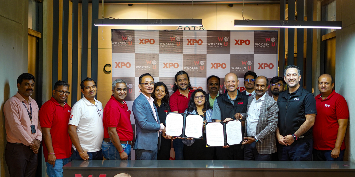 Three Year Industry Partnership Brings XPO Training and Internship Opportunities to Woxsen University